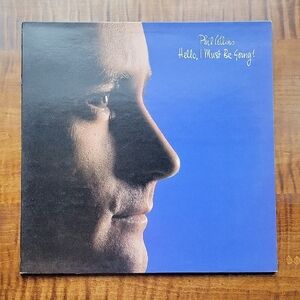 PHIL COLLINS VINYL LP ALBUM HELLO I MUST BE GOING
